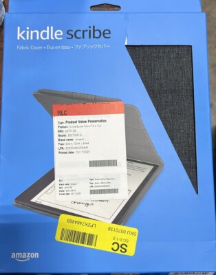 Amazon - Kindle Scribe Fabric Folio Cover - NO Pen