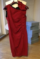 Evening dress dress wool red Aquilano Rimondi IT 42 D 36 Marni Valentino