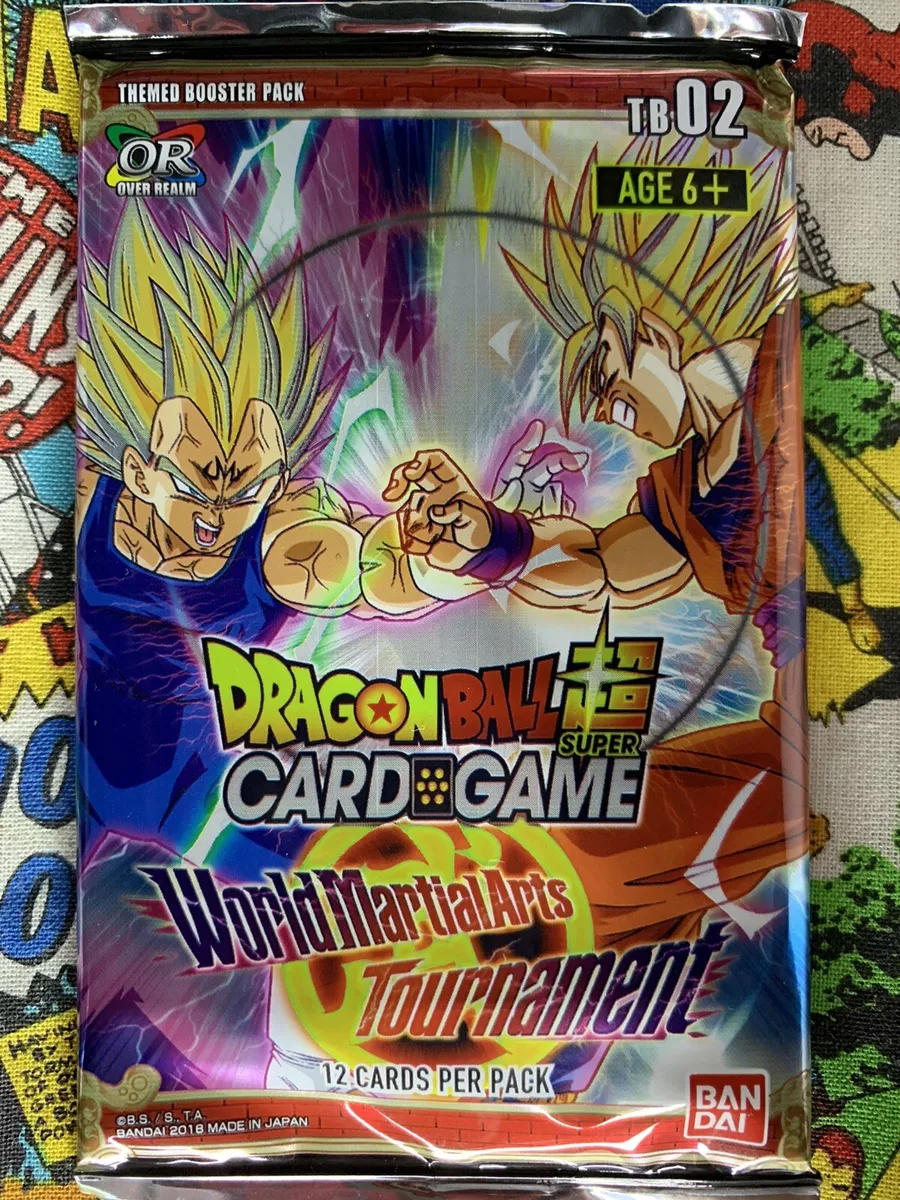 2018 Dragon Ball Super Tournament of Power Themed Booster Pack TCG Cards