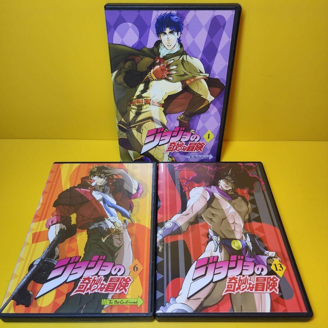 ジョジョ　DVD　セット JoJo's Bizarre Adventure, DVD complete set of 77 volumes