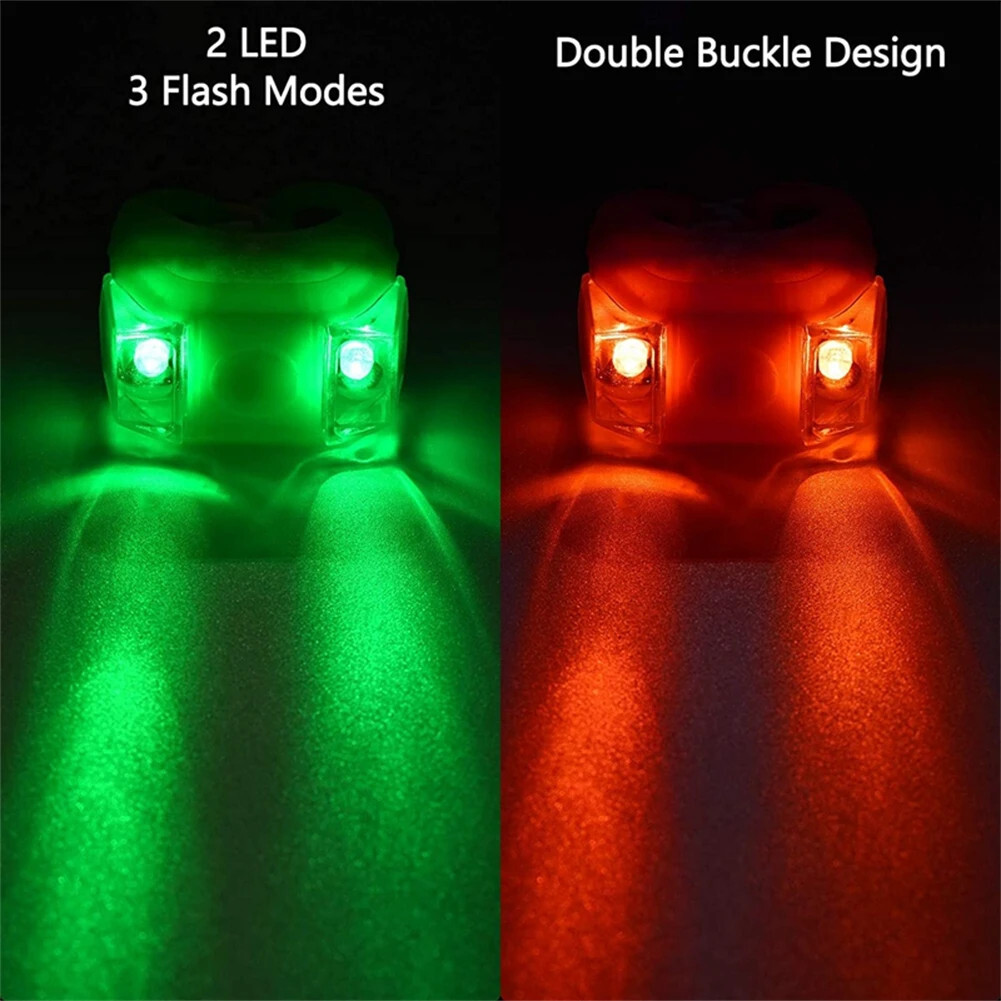 LED Boat Emergency Navigation Lights Jet Skis/Kayaks/Canoes/Powerboats