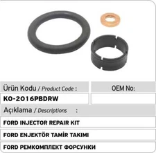 Fuel Injector Seal+Washer+Oring 1204698 Ford Fiesta 1.4 TDCi Duratorq