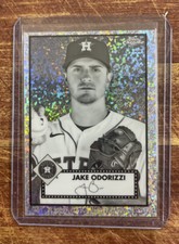 2021 Chrome Platinum Anniversary Base Black & White Diamond #439 Jake Odorizzi