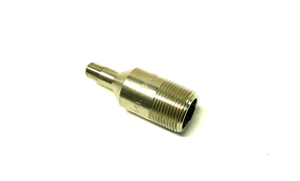 1" X 1/4" Male NPT (XH) Concentric Swage Nipple 316SS SWG1060321 - Image 2 of 4