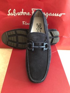 ferragamo suede drivers