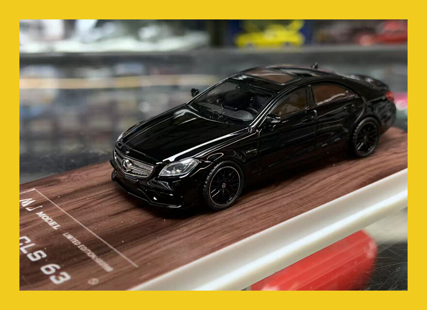 MAY 2025 MJ MODEL 1/64 Mercedes Benz AMG CLS 63 Black | eBay