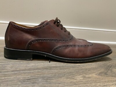 Marco Vittorio Italian leather Wingtips Marco Vittorio Brown Brogue Wing Tip Dress Oxfords shoes  main image 4