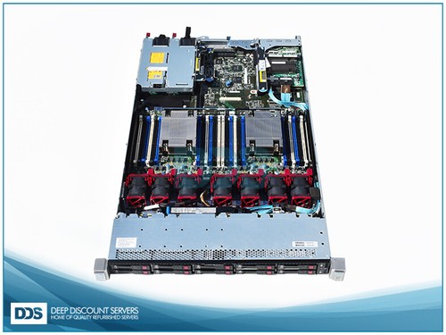 HPE DL360 G9 755258-B21 10 SFF (2)SR20Z 12-C 2.50Ghz 128GB P840 4GB (2x)10G (2)8 - Picture 3 of 5