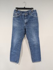 Vintage Lee Jeans Unisex 34x30 Blue Denim Regular Fit Straight Leg