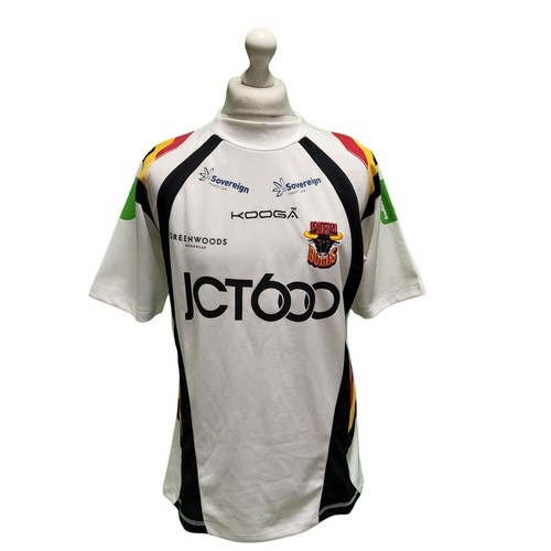 Mm403 Mens Bradford Bulls White S/sleeve Rugby Sports Top Uk M Eu 50 eBay