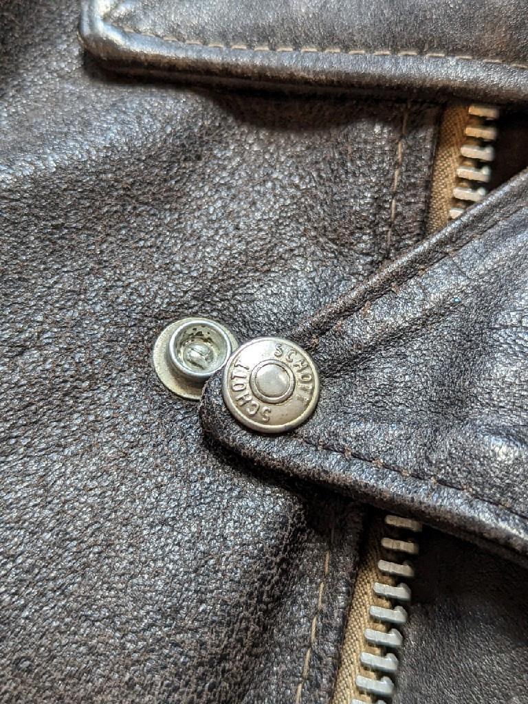 vintage SCHOTT leather PERFECTO leather jacket 36 black vintage SCHOTT leather PERFECTO leather jacket 36 black