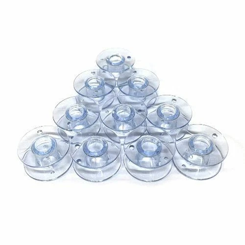 Singer Class 15 Clear Bobbins 006066008 Packs of 10 20 30 50 NEW - Picture 2 of 8