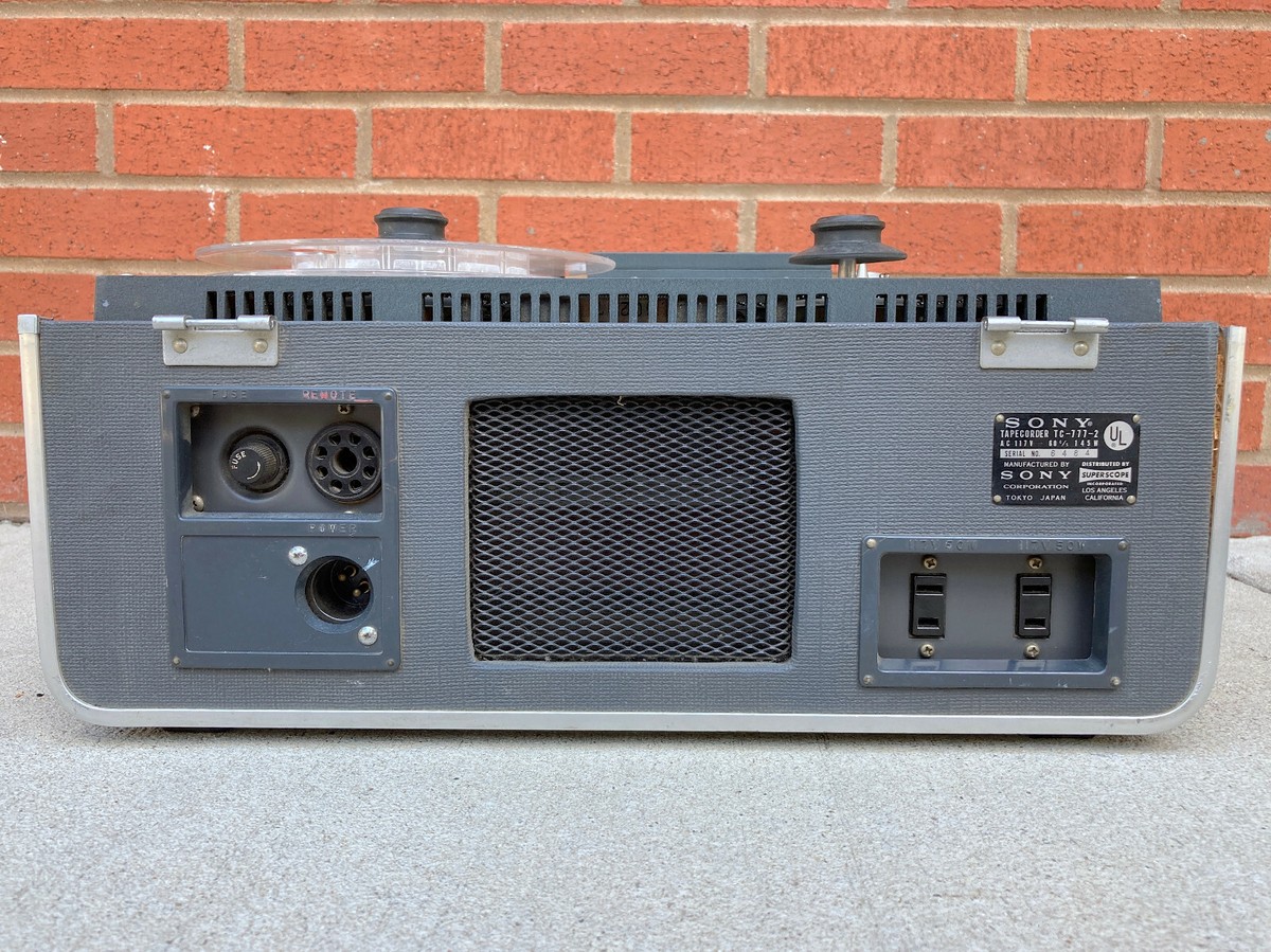 テープレコーダー ソニー MODEL 777-2J テープレコーダー ソニー MODEL 777-2J