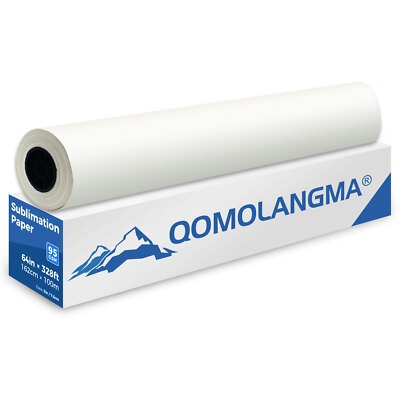 GA PICKUP 95gsm 64'' x 328ft Dye Sublimation Paper for Transfer New Stock