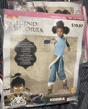    Girls Size M 7/8 The The Legend Of Korra Rubies Halloween Costume Rr Anime