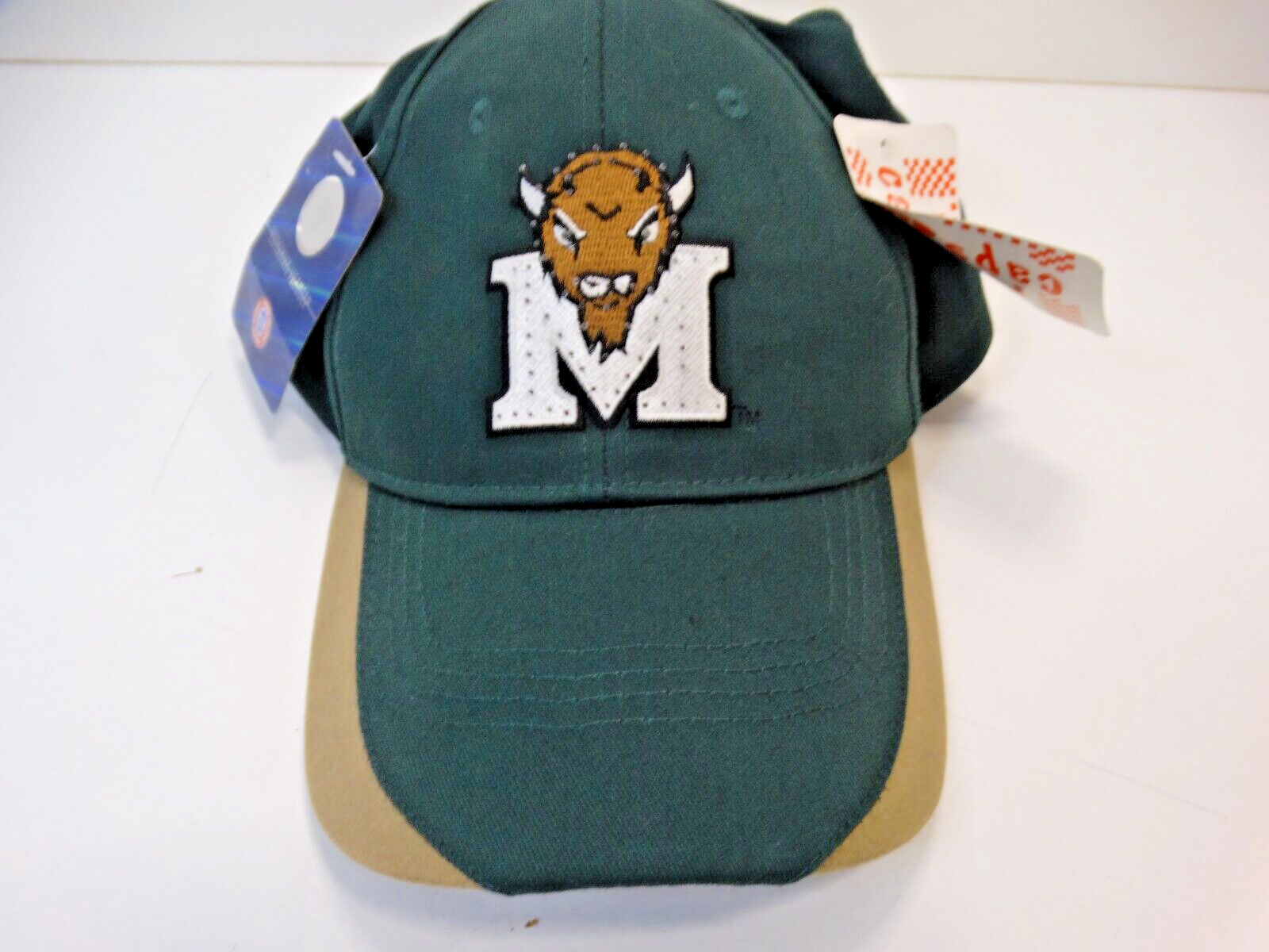 Synergism Marshall thundering Herd Flashing Cap, Green Hook & Loop Back, Green