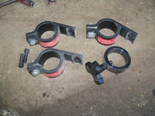 Delta Rockwell 10" Unisaw Deluxe Uniguard Mounting Clamp Set, Knob Tube Hardware