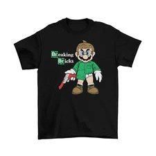 Breaking Bad Super Mario T-Shirt Cotton Unisex Adult Heisenburg Brand New