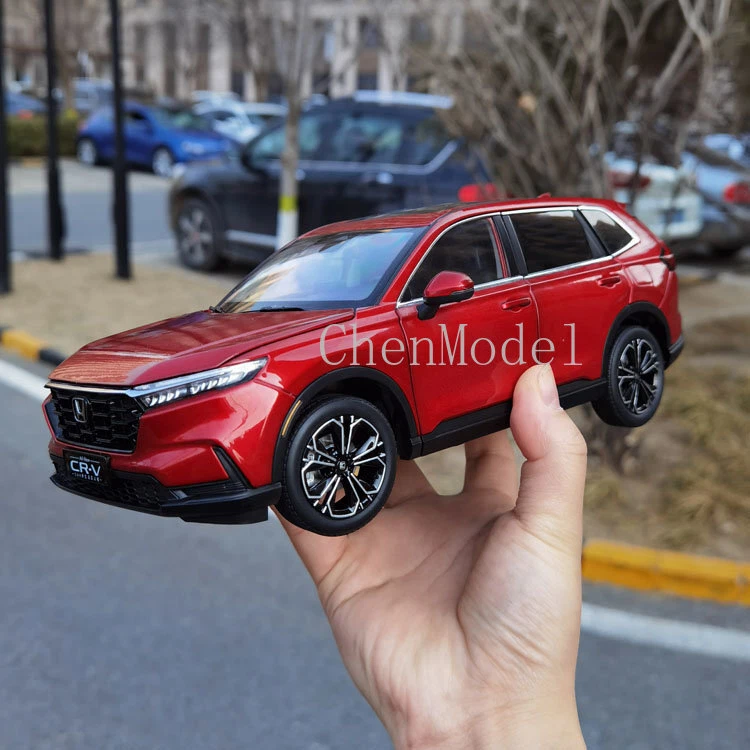 New Honda CRV CR-V SUV 2023 Metal Diecast Model car 1:18 Scale Red