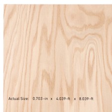10 Sheets 3/4-in x 4-ft x 8-ft Oak Sanded Plywood