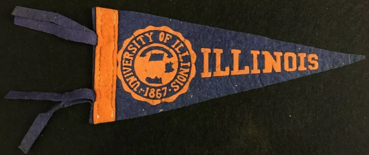 Illinois Fighting Illini Full Size Pennant