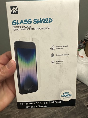 iFrogz Apple iPhone SE (3rd/2nd generation)/8/7 Glass Shield Screen Protector