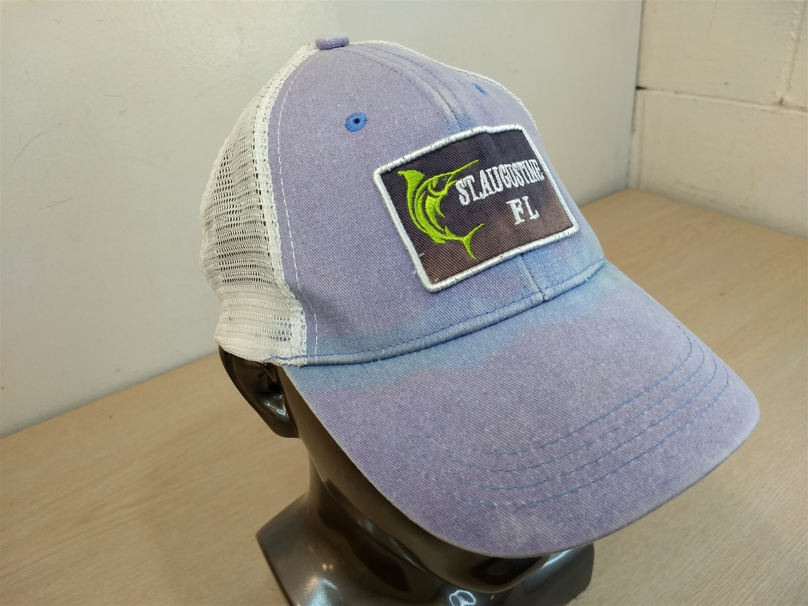 ST. AUGUSTINE FL ADJUSTABLE SNAPBACK TRUCKER/MESH… - image 2