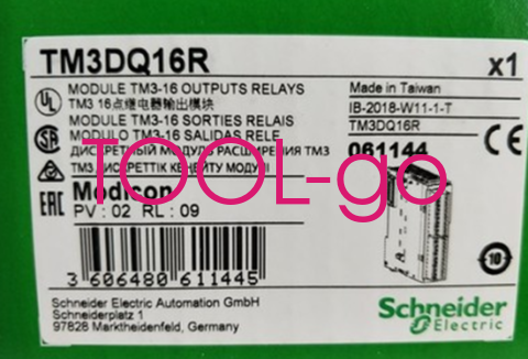 Module Numérique Schneider TM3DQ16R - Sorties Relayées 16 Points - Neuf Sous Emballage