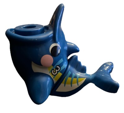 Vtech Jiggle And Giggle Fishing Set Replacement Blue Fish Marlin Part Piece #3