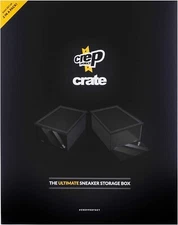 Crep Shoe Protector Stackable Crates - Set of 2 Fits Upto US Size 13 Brand New