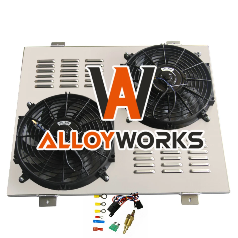 Aluminum Shroud Fan Relay Fit 91 93 92 Dodge D250 D350 W250 W350 5.9L — 第 2/4 张图片