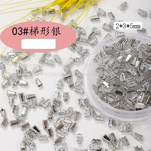 300pcs 5Sizes Sparkle Mini Flatback For Nail Decoration Water Drop Shaped Zircon - Picture 16 of 23