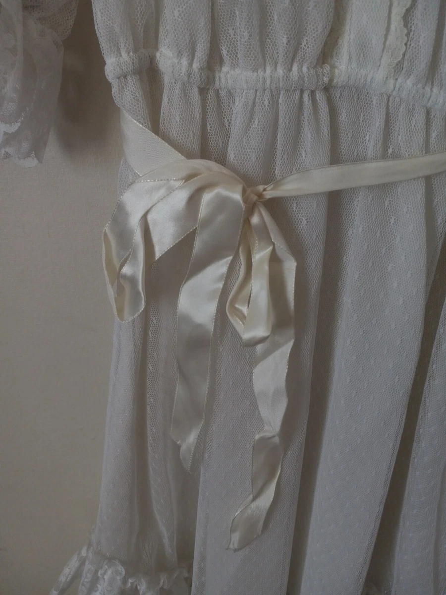 80s white lace skirt cheap