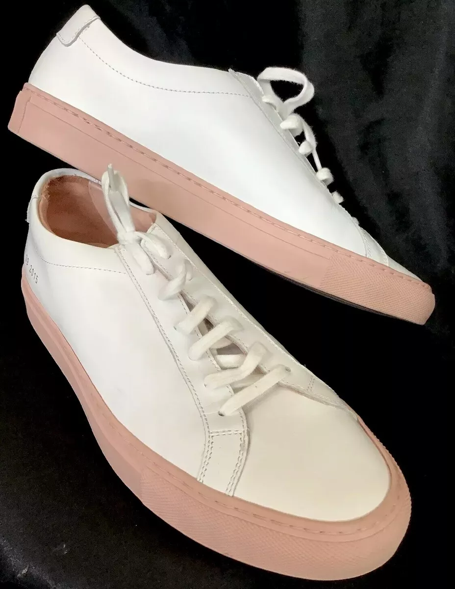 Pink sole best sale sneakers
