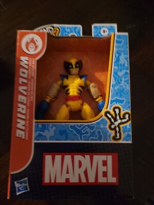 Hasbro Marvel – Wolverine Bend And Flex Fire Mission – Jouet Articulé – Durable