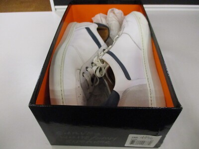 Magnanni Chavez Lo White & Navy Fashion Sneakers size 12