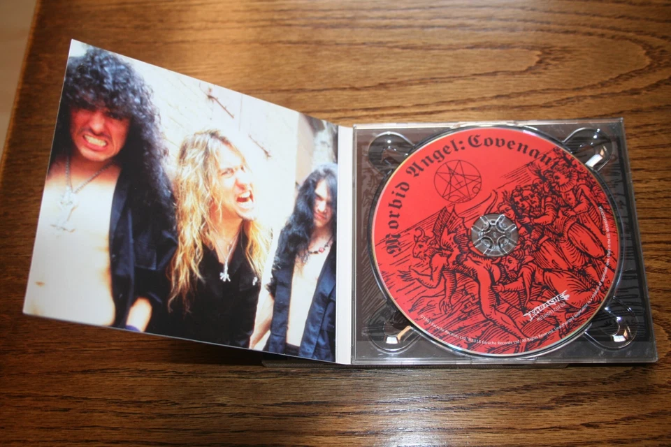MORBID ANGEL-" COVENANT" CD 2018 REMASTERED DIGIPAK - Bild 2 von 3