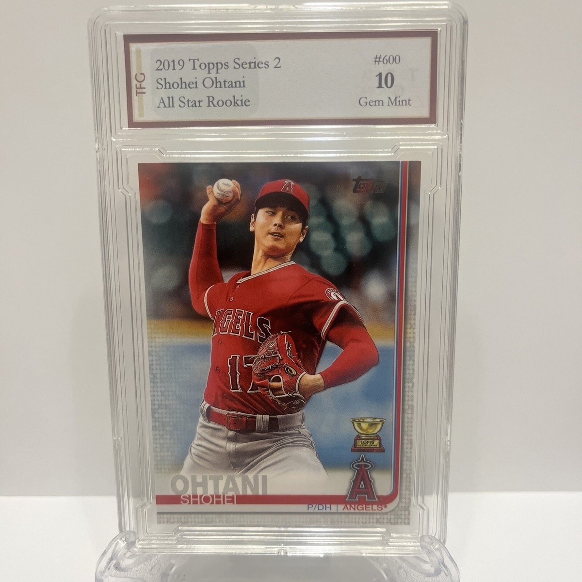 2019 Topps Series 2 Shohei Ohtani All Star Rookie #600 TDG GEM