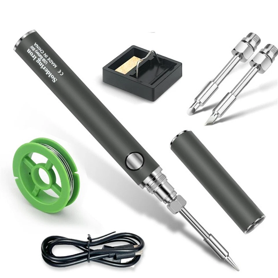 Беспроводной паяльник набор, USB перезаряжаемый портативный беспроводной паяльник - Изображение 3 из 4