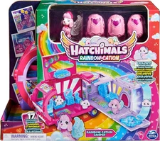 Hatchimals CollEGGtibles Transforming Rainbow-Cation Camper W/17 Surprises
