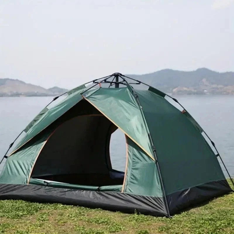 Dome Tents Pop Up Camping Tent Automatic Camp 2-3 Person Canopy Lightweight