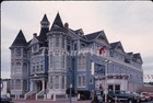 VICTORIAN PLATT BLDG CANOGA PARK LOS ANGELES CA SHOPS 1984 Kodachrome 35mm Slide