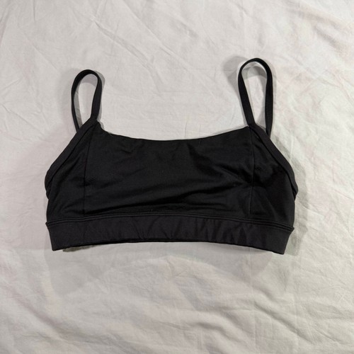 Jo+Jax Kids Black Dance Sports Bra Youth Large Activewear Camisole Top Crop Top