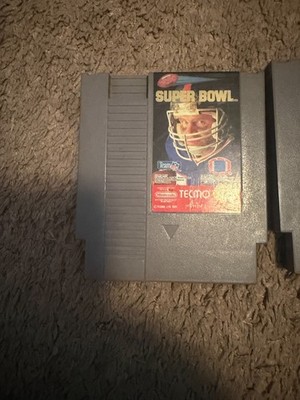 Tecmo Super Bowl - Nintendo NES Game Cartridge Only - Authentic - Tested