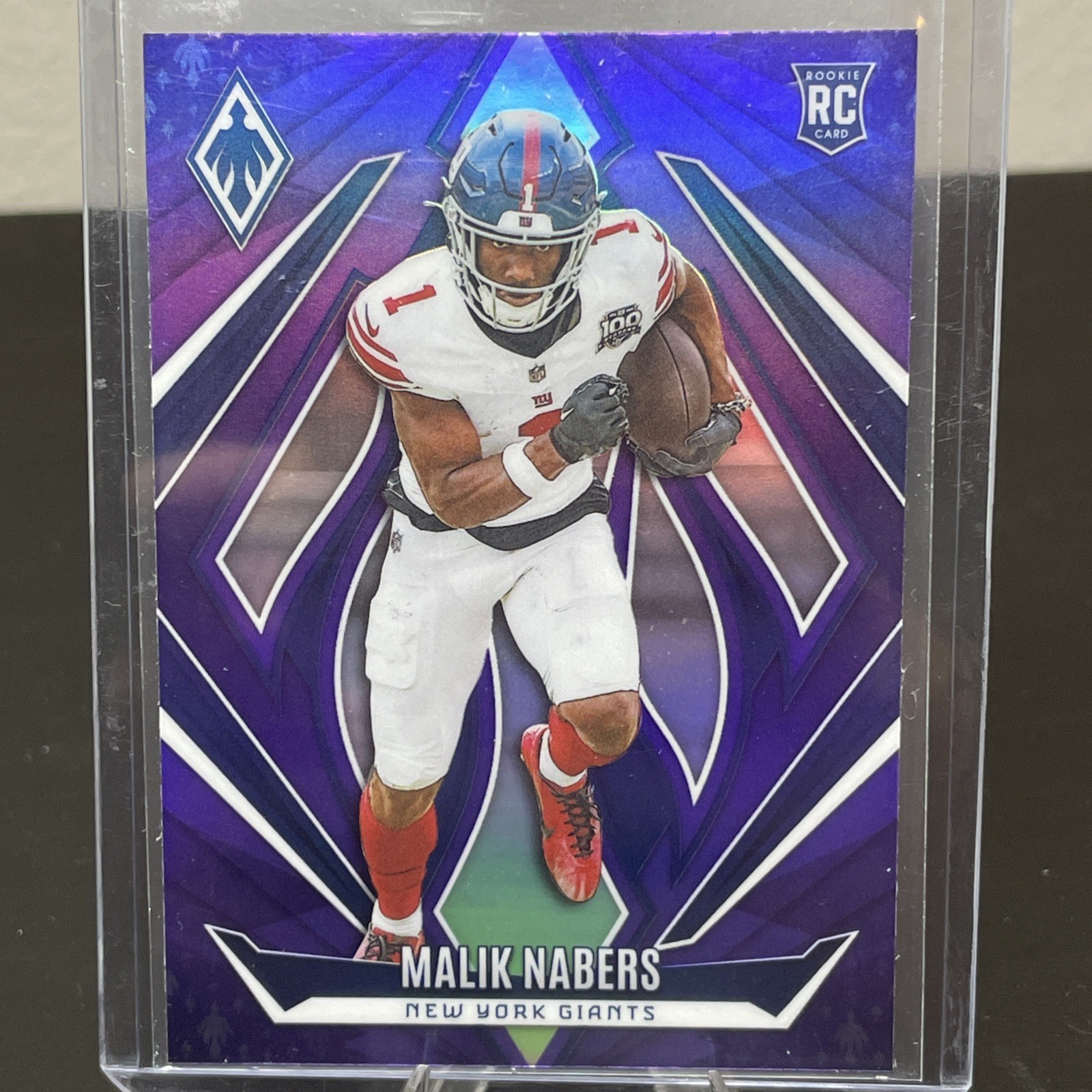 2024 Panini Phoenix - Rookies Malik Nabers #221 Purple (RC)