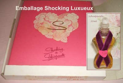Schiaparelli Alte Box Muttertag Parfum ''Shocking'' 10ml Top