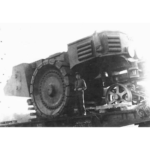 Maquette Krupp Raumer S Wwii German Super Heavy Mine Clearing Vehicle|takom|2053 - Photo 3/4