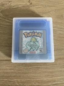 Pokemon: Crystal (Clear) Version (Game Boy Color) GBC - GBA - Tested - NEW