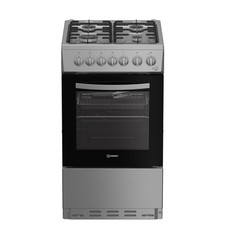 Indesit I5G3PMX GRADE A2 -  50cm Dual Fuel Cooker - Stainless 79159457/1/I5G3PMX