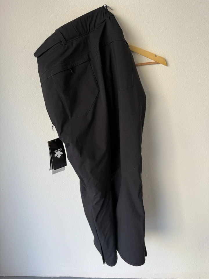 Pantalones de esquí para mujer Descente Norah negros talla 8S DWWOGD18 3M Thinsulate impermeables Foto 4 de 4
